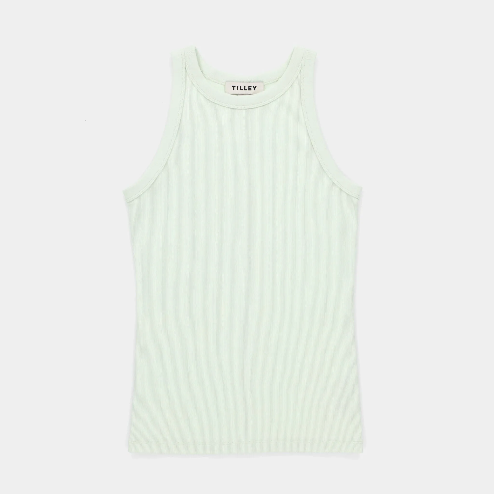 High Neck Rib Tank