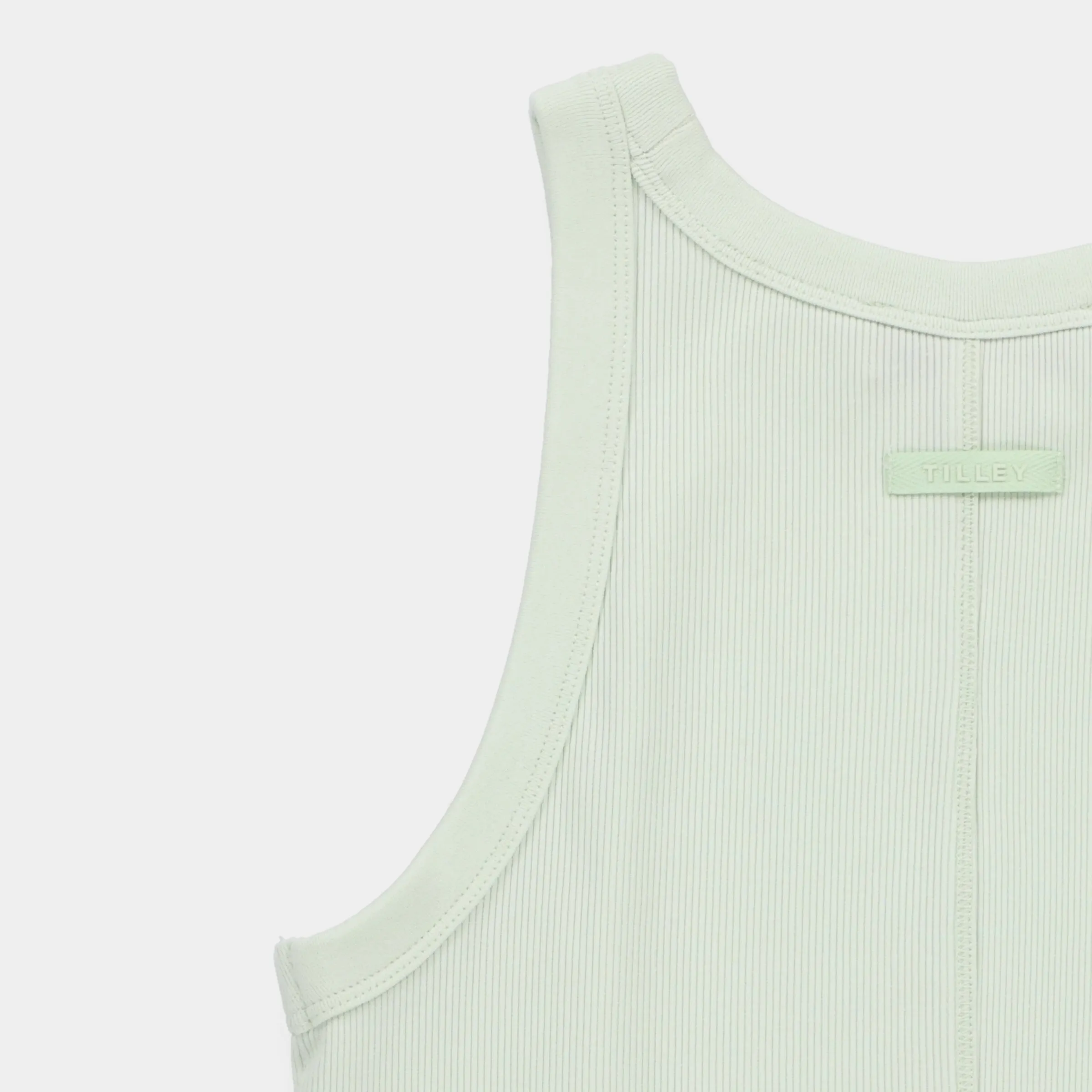 High Neck Rib Tank