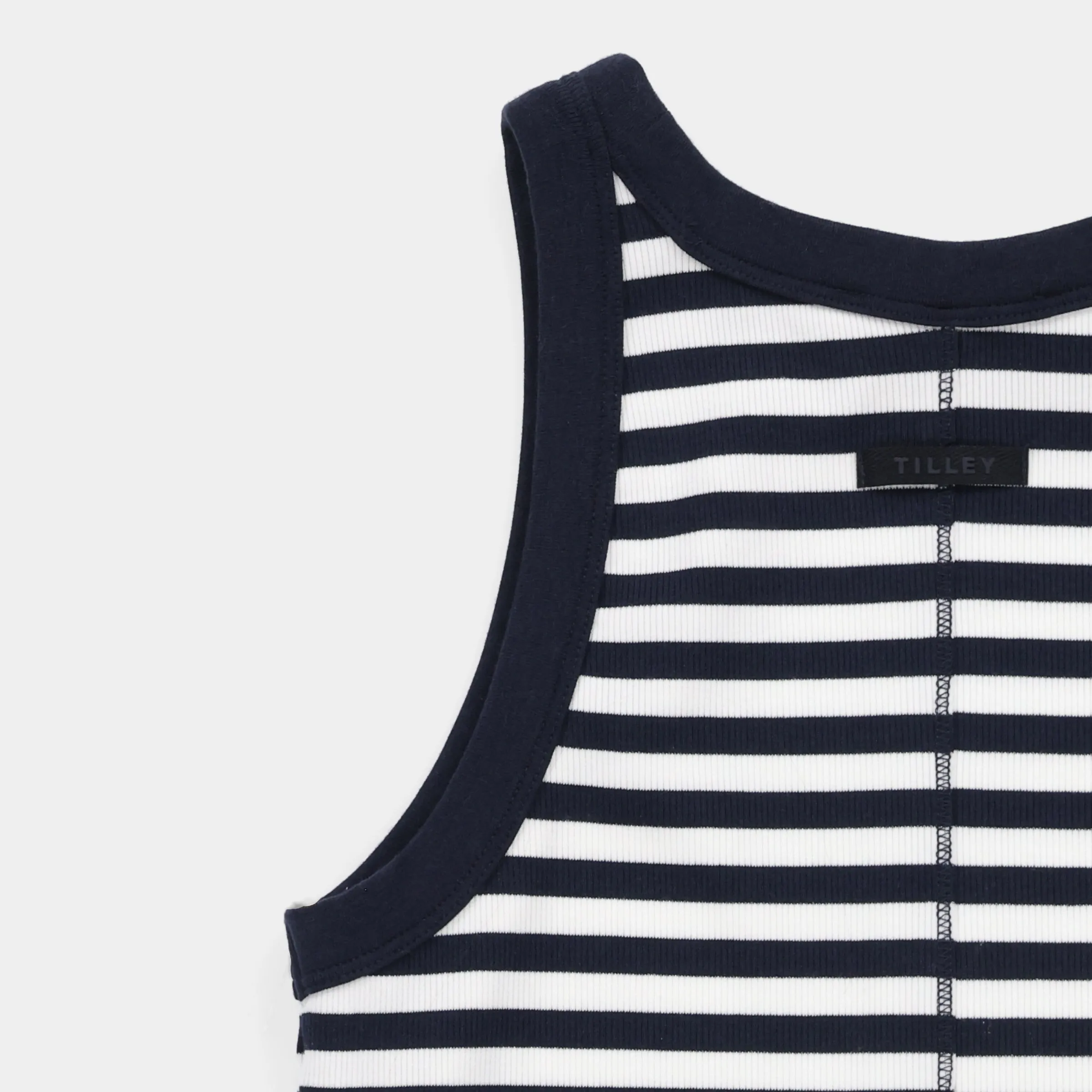High Neck Rib Tank