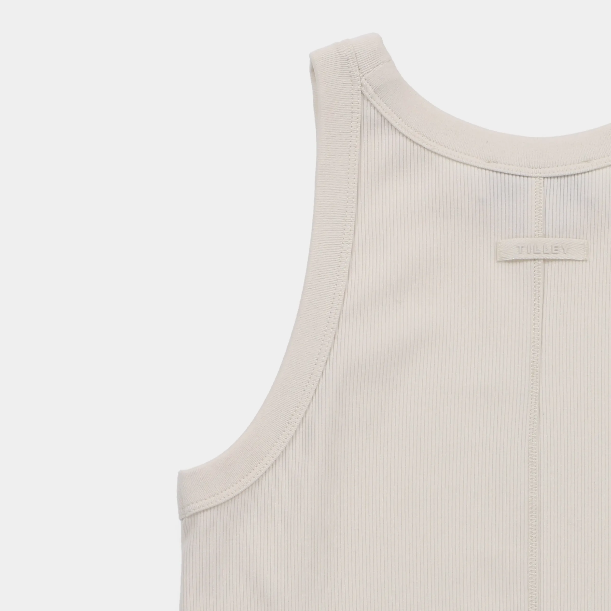 High Neck Rib Tank
