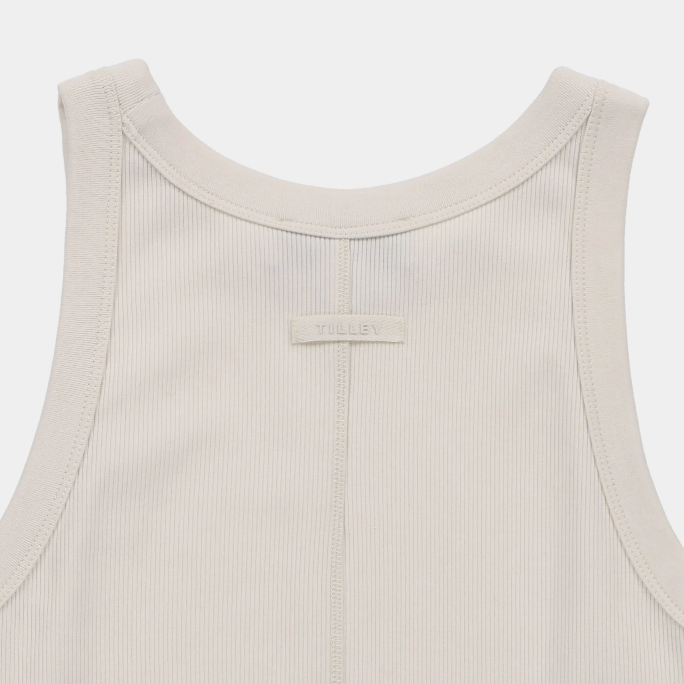 High Neck Rib Tank