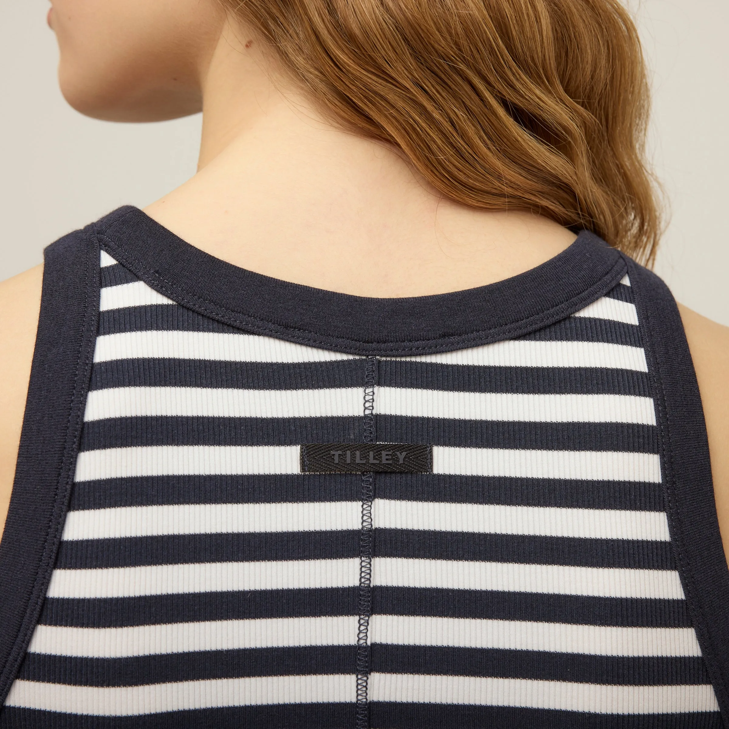 High Neck Rib Tank