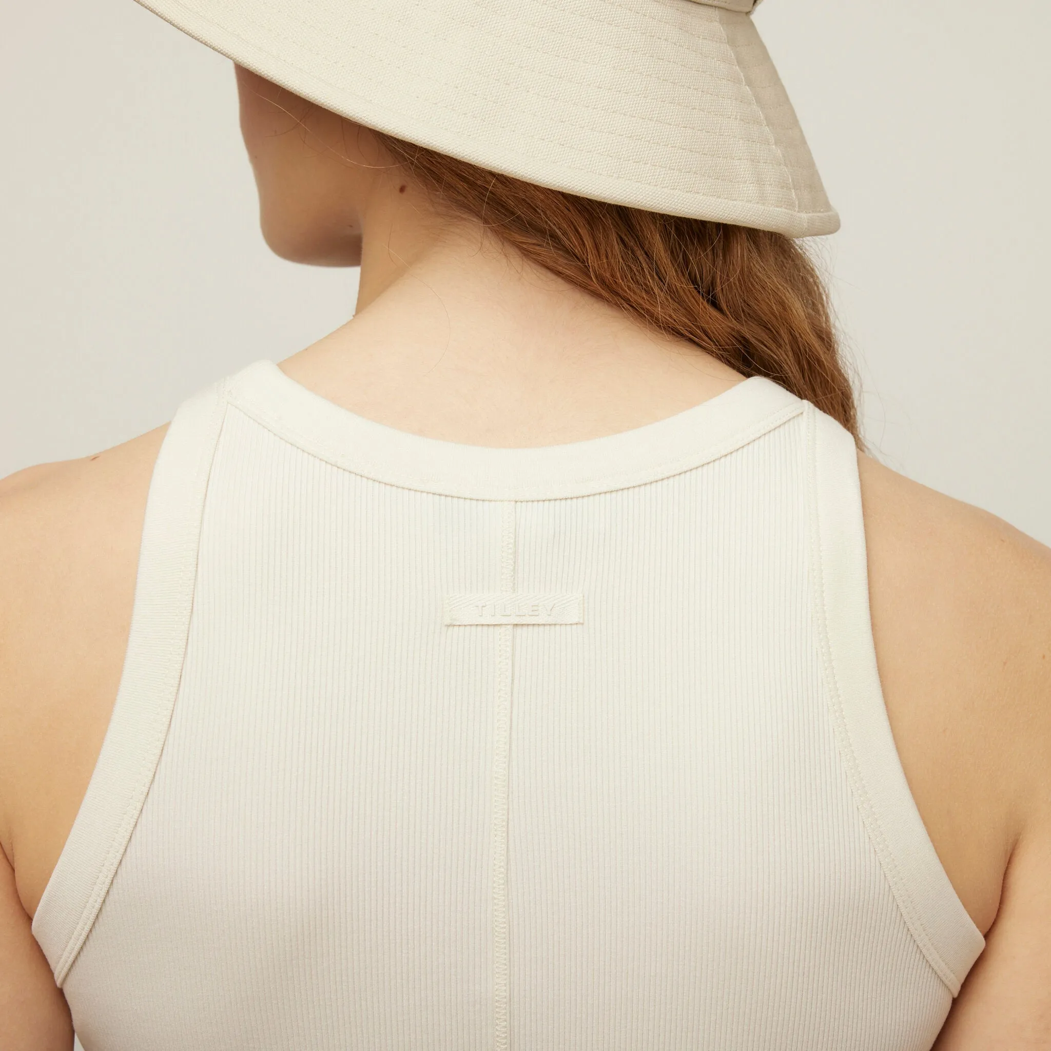 High Neck Rib Tank