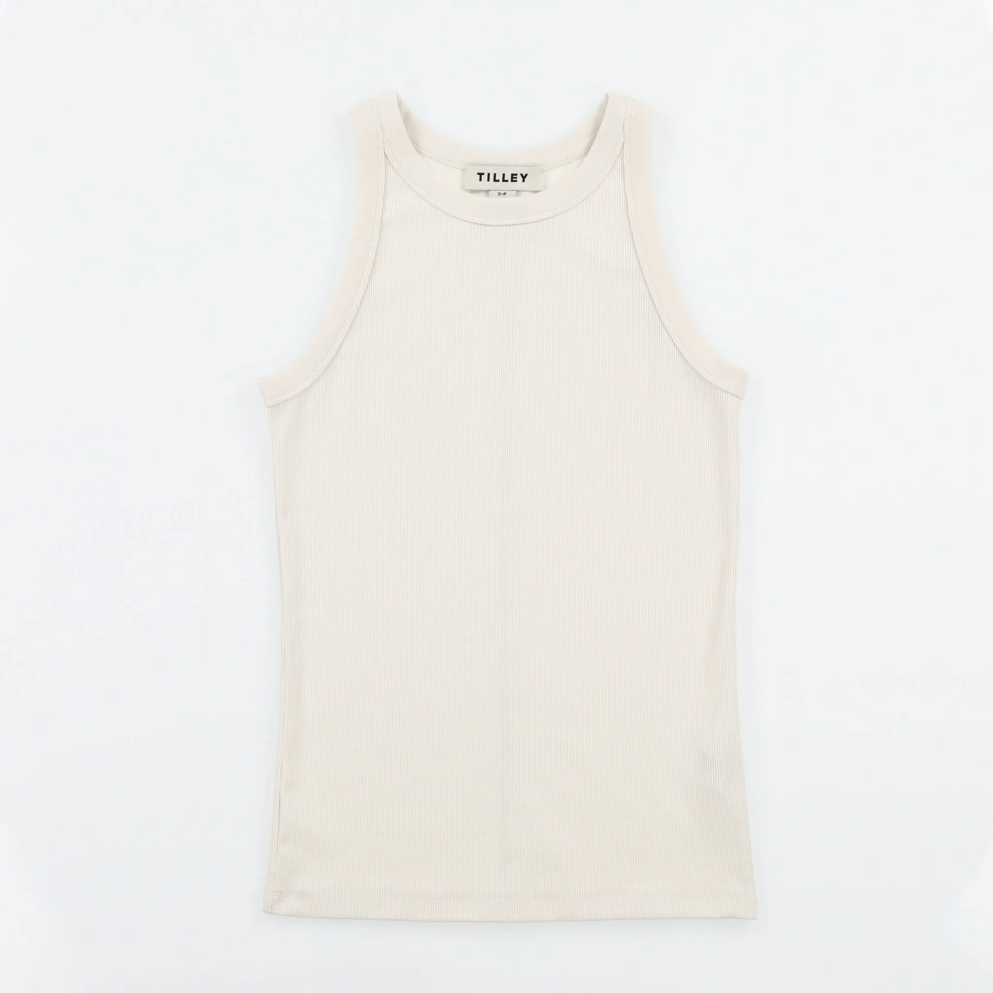 High Neck Rib Tank