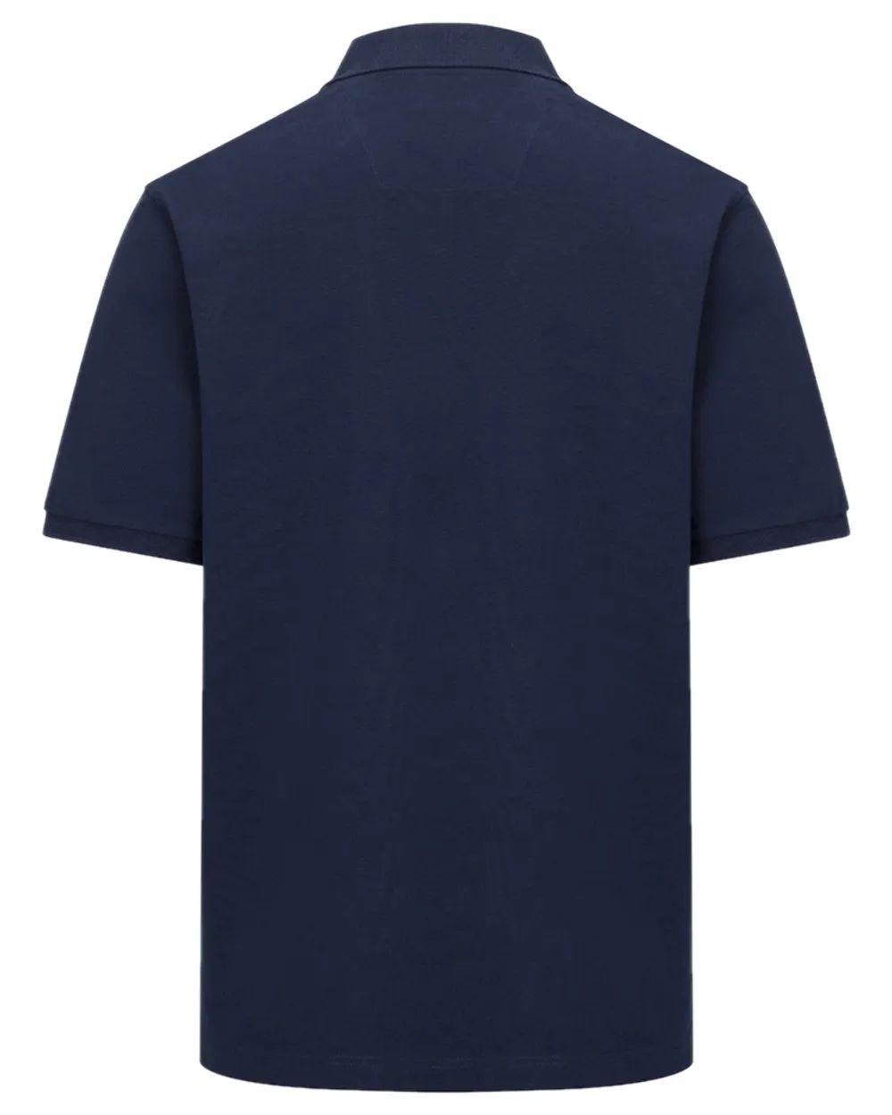 Hoggs of Fife Mens Stewart Block Pique Polo Shirt