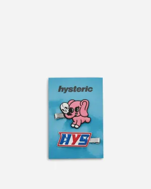 HYS Elephant Hair Clips Multicolor