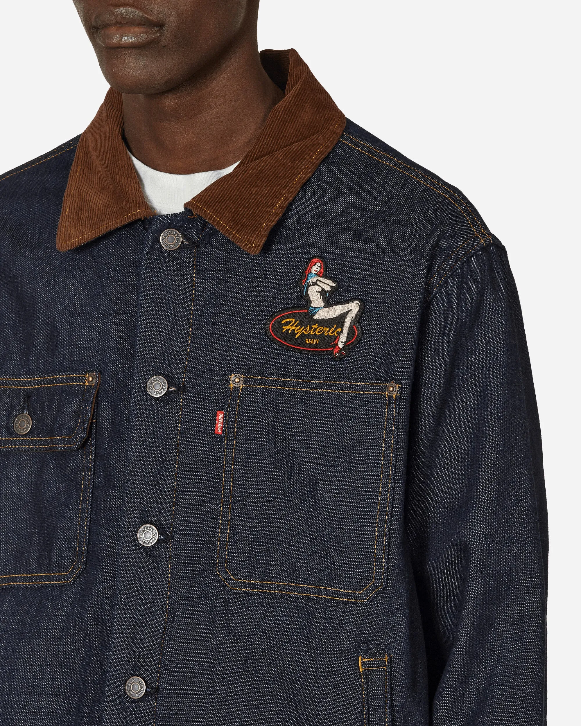Hysteric Heavy Trucker Jacket Indigo