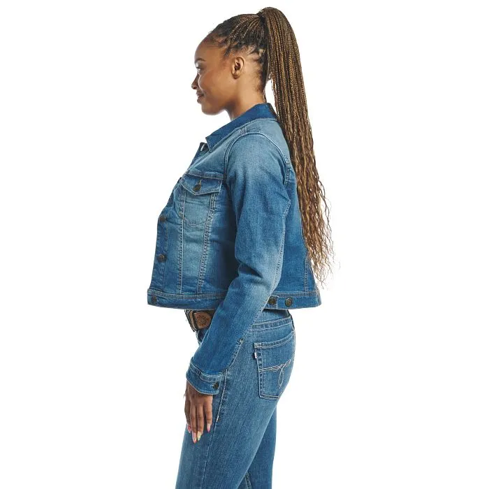 Justin Brands Ladies Cotton Denim Jacket J-2296