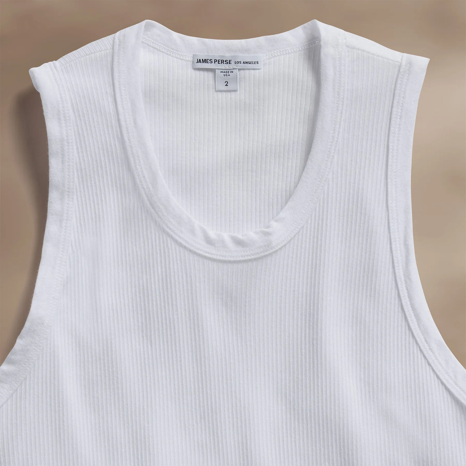 LA Skate Tank - White