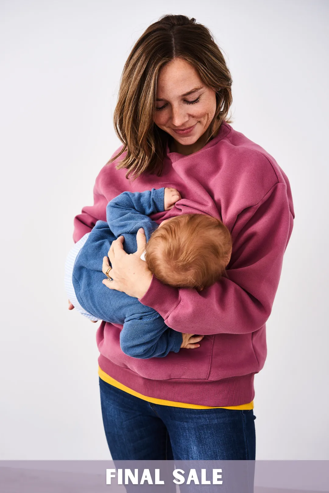 Latched Mama 635 Snuggle-Up Nursing Pullover - Final Sale