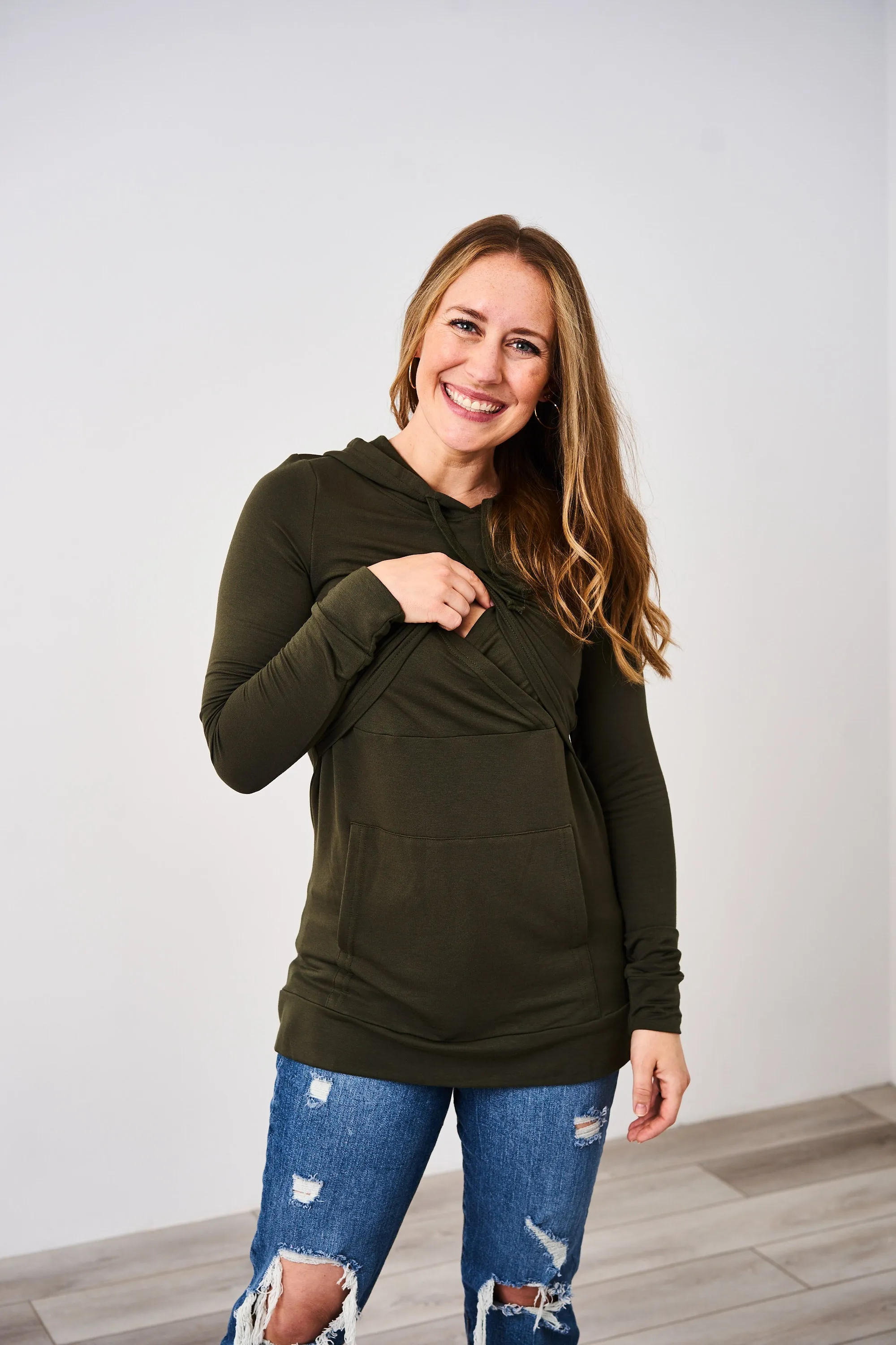 Latched Mama Cloud Nursing Hoodie - Final Sale
