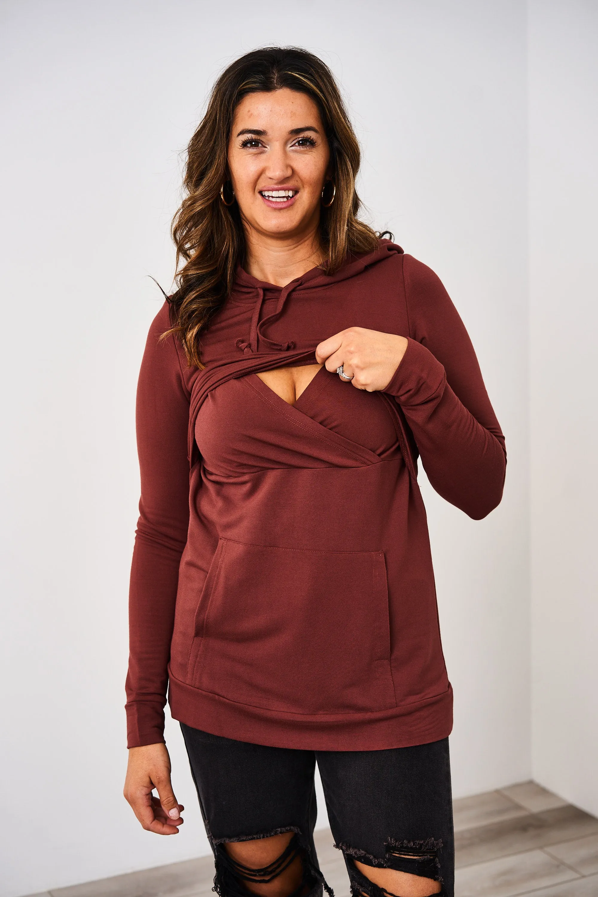 Latched Mama Cloud Nursing Hoodie - Final Sale