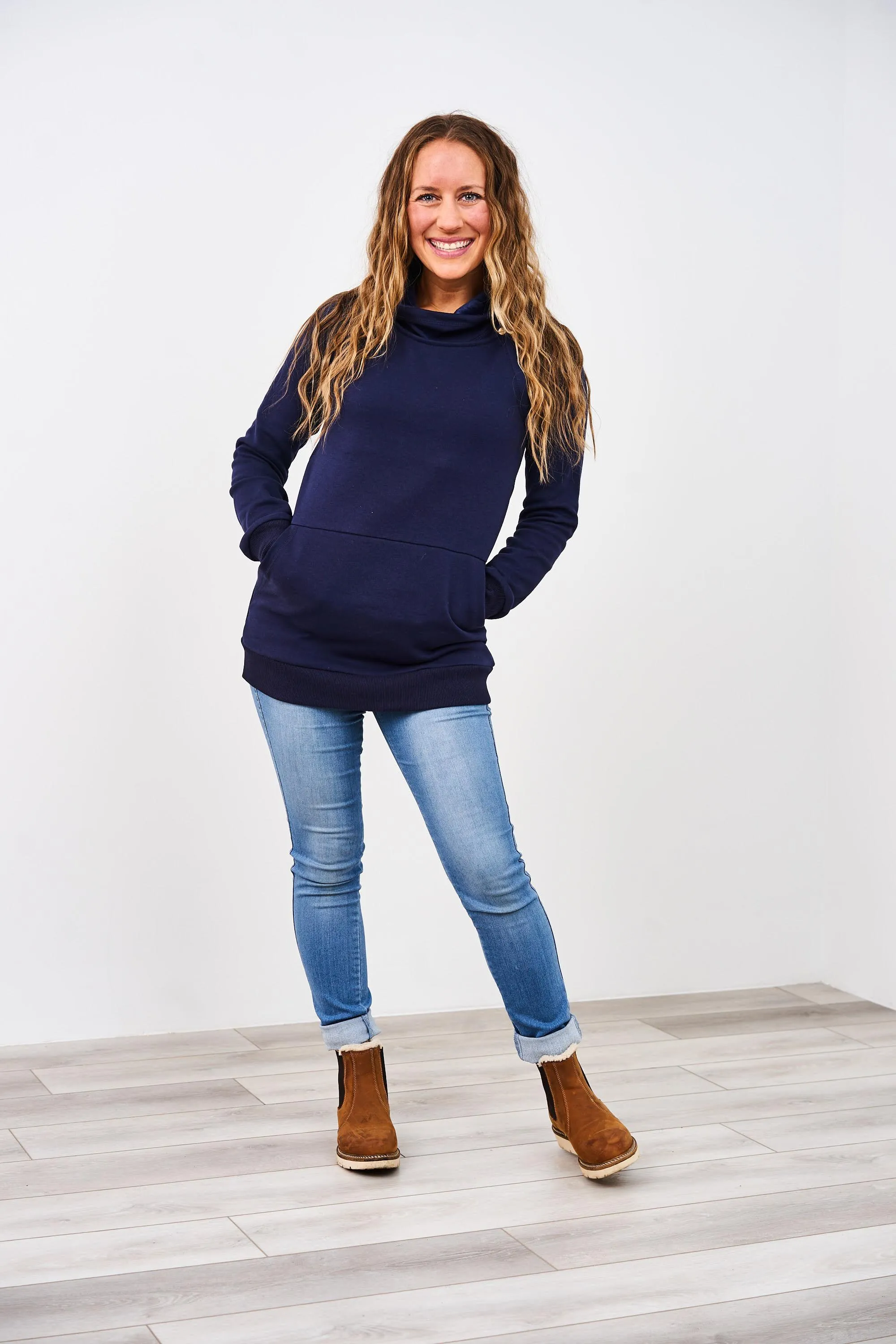Latched Mama Harbor Snap Nursing Pullover - Final Sale