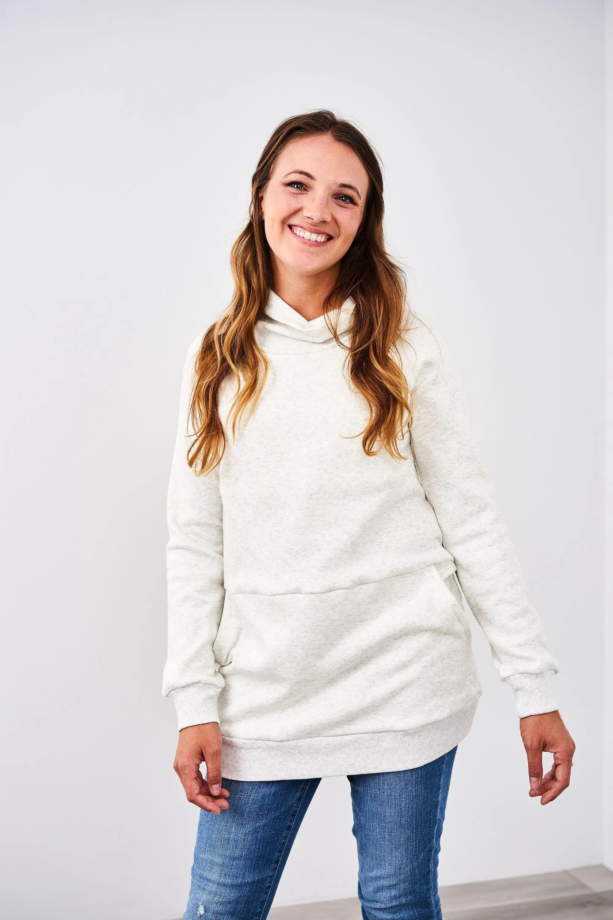 Latched Mama Harbor Snap Nursing Pullover - Final Sale