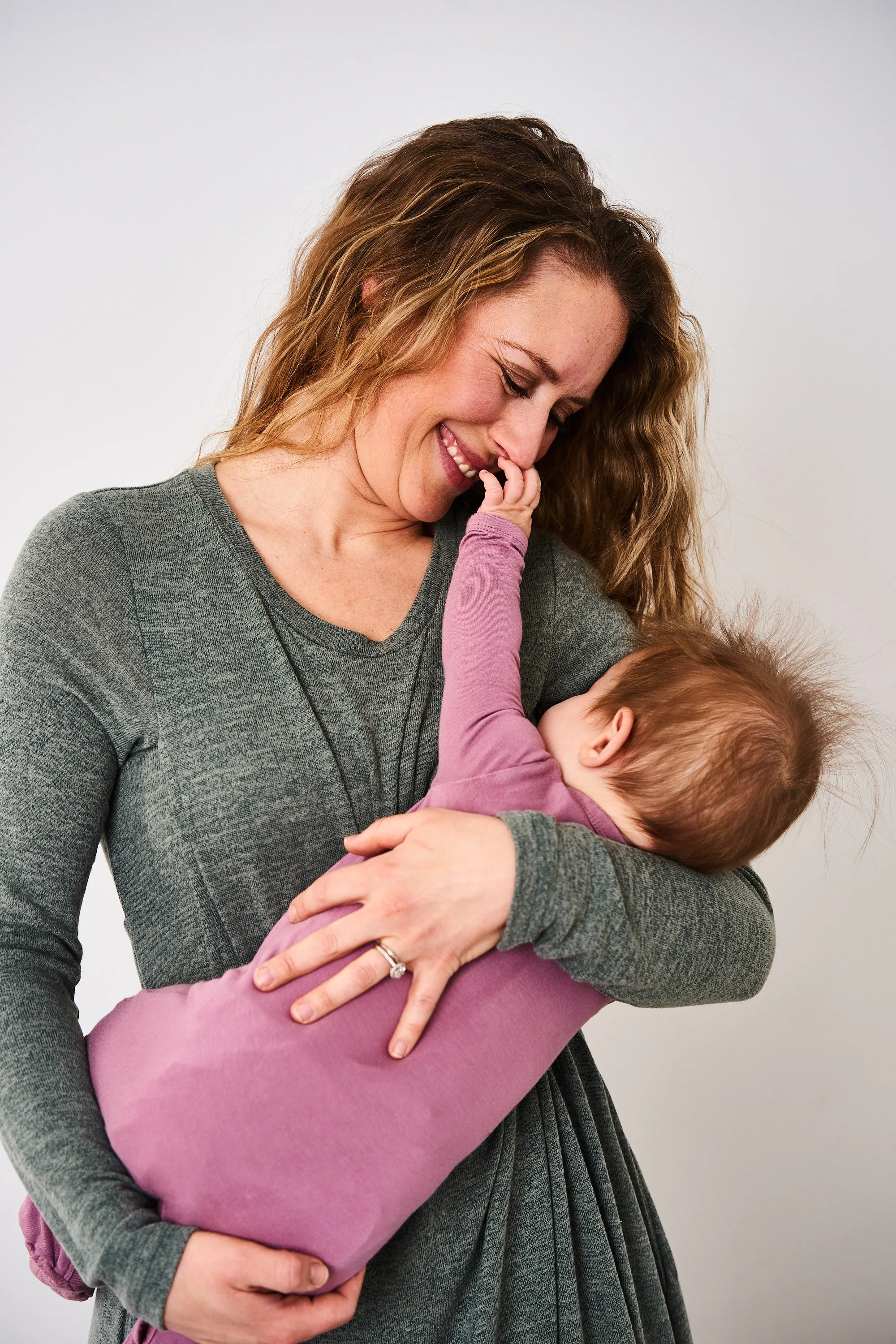 Latched Mama Sweater Nursing Dress - Final Sale