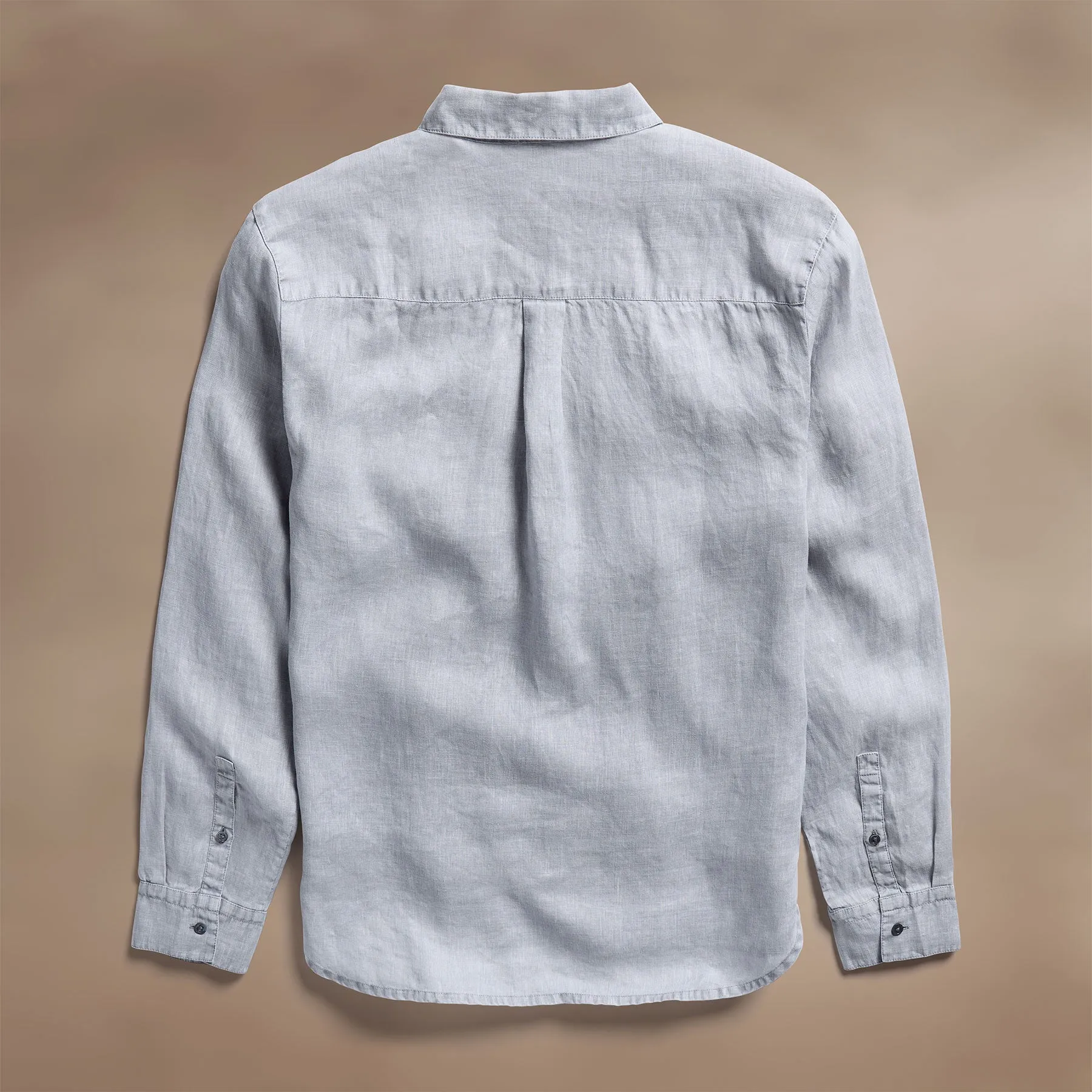 Lightweight Linen Shirt - Grey Sky Pigment