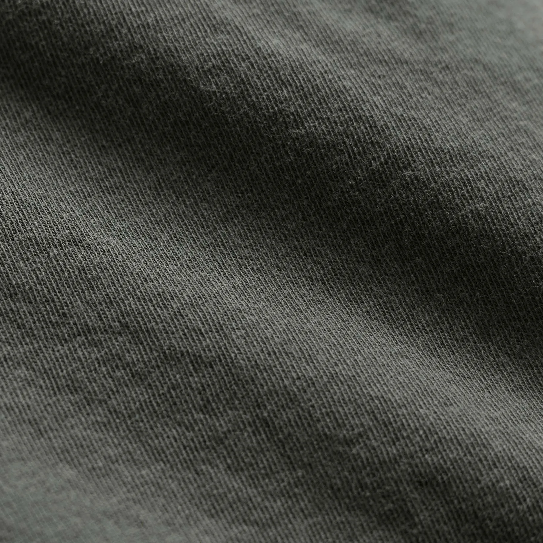 Long Sleeve Crew Neck - Granite Pigment