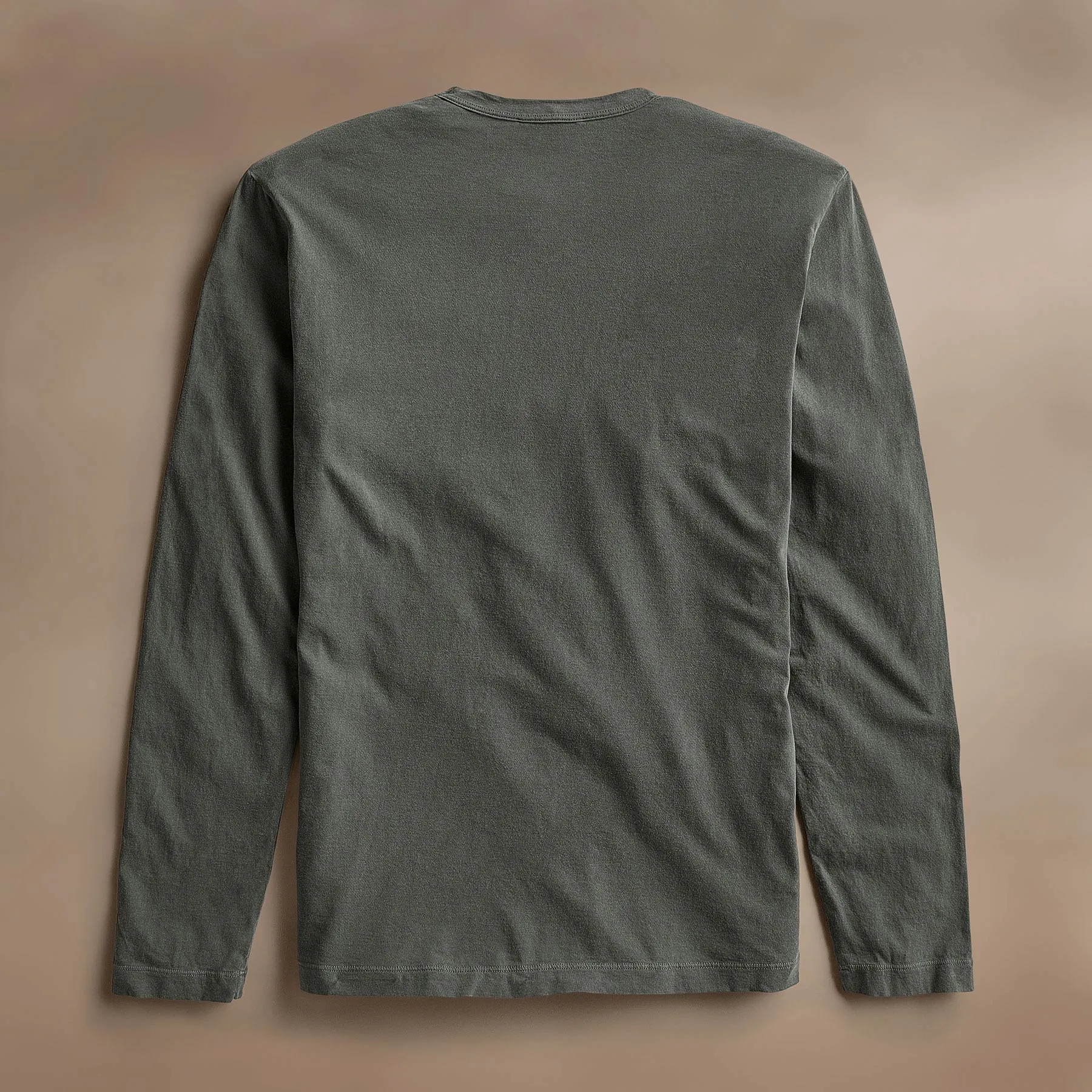 Long Sleeve Crew Neck - Granite Pigment