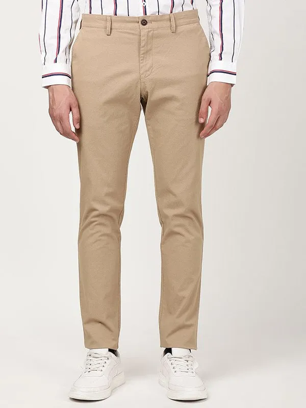 Men Urban Fit Cotton Stretch Trouser
