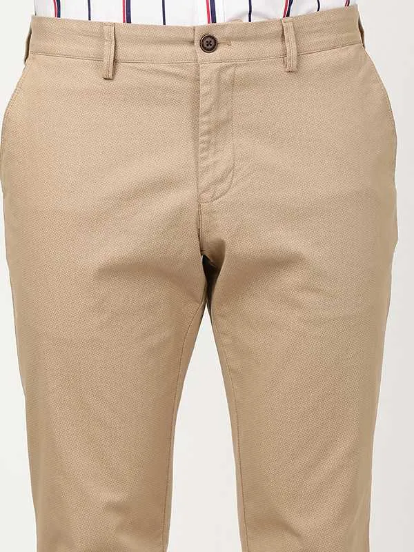 Men Urban Fit Cotton Stretch Trouser