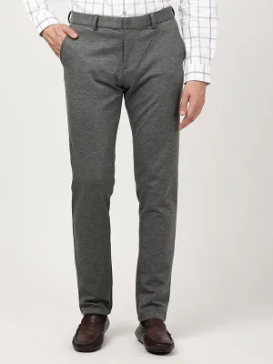Men Urban Fit Polyester Blend Trouser