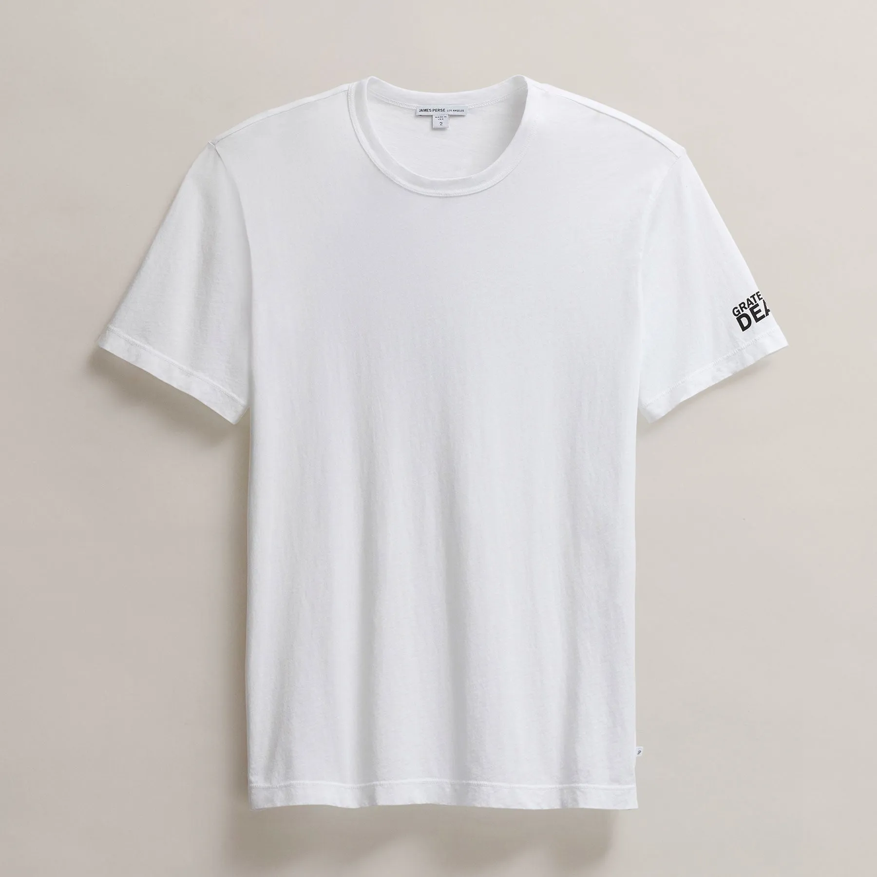Men's Grateful Dead Short Sleeve - White/Black