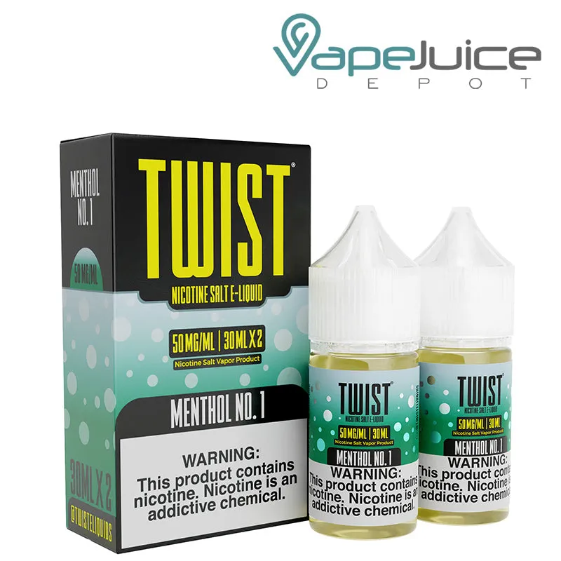 Menthol No 1 Twist Salt E-Liquid 60ml
