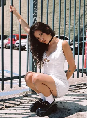 Merrelle Mini Dress White