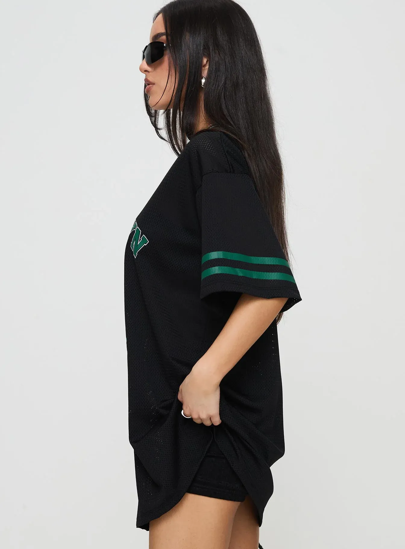 Michail Jersey Mini Dress Green