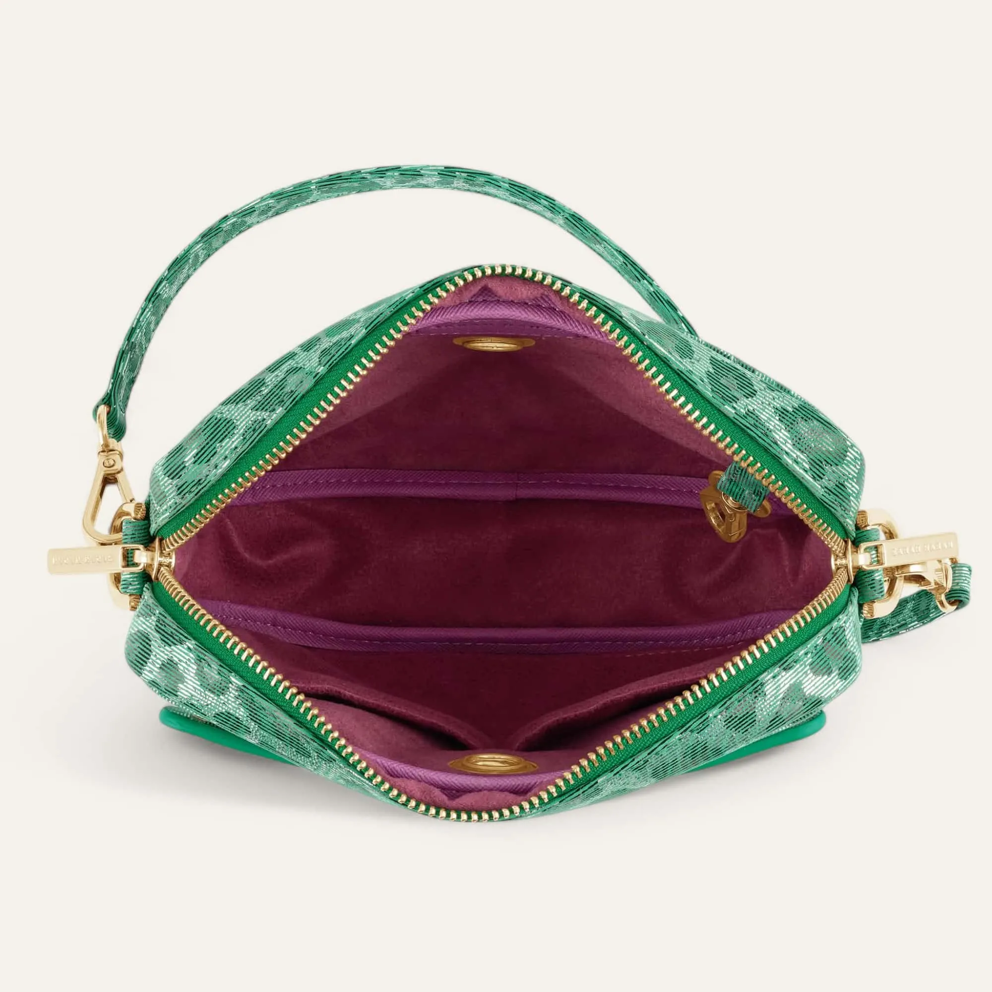 Millie Crossbody | Caribbean Dreams with Gold hardware