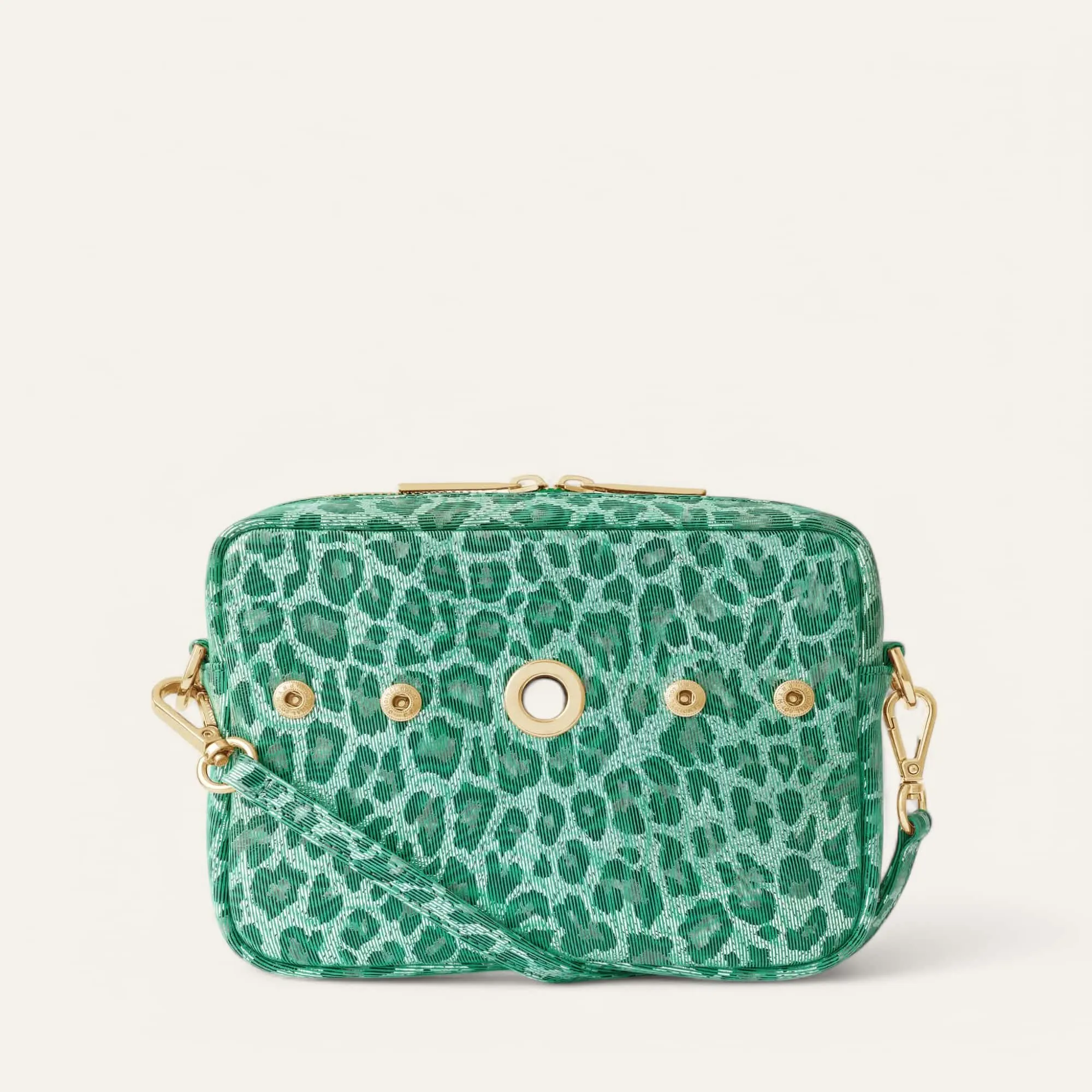 Millie Crossbody | Caribbean Dreams with Gold hardware