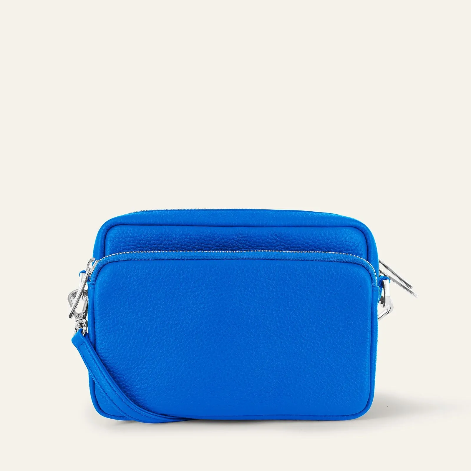 Millie Crossbody | Sapphire with Silver hardware
