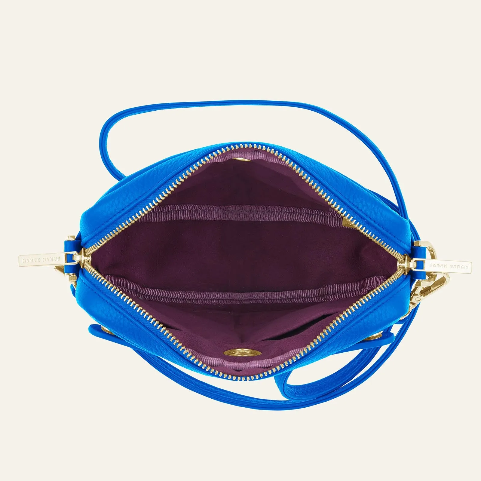 Millie Crossbody | Sapphire with Silver hardware
