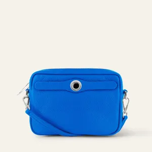 Millie Crossbody | Sapphire with Silver hardware