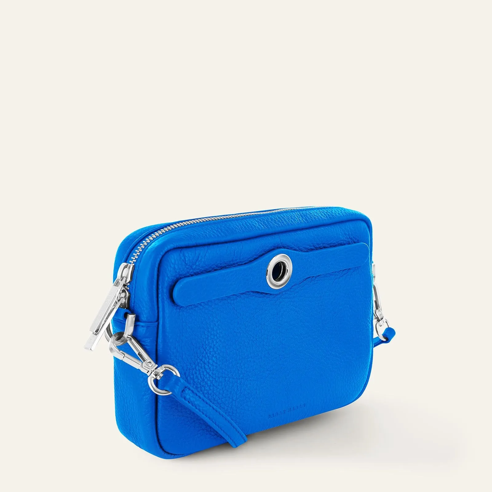 Millie Crossbody | Sapphire with Silver hardware