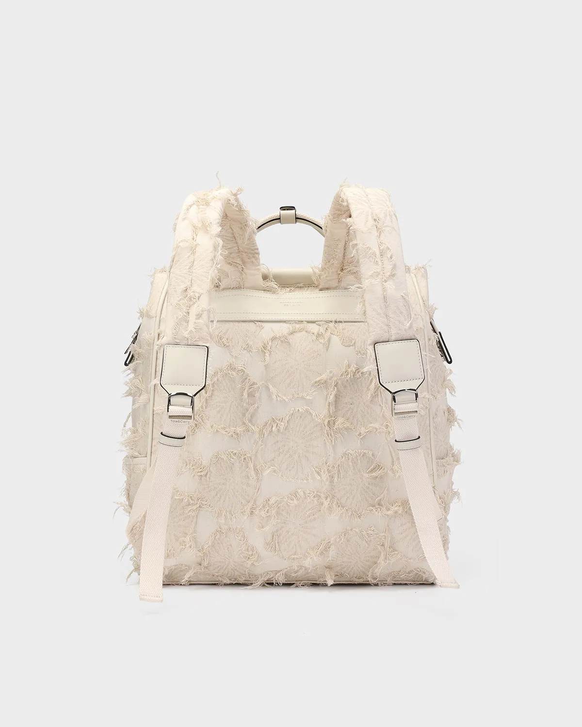 Mummy Backpack in Cream White
