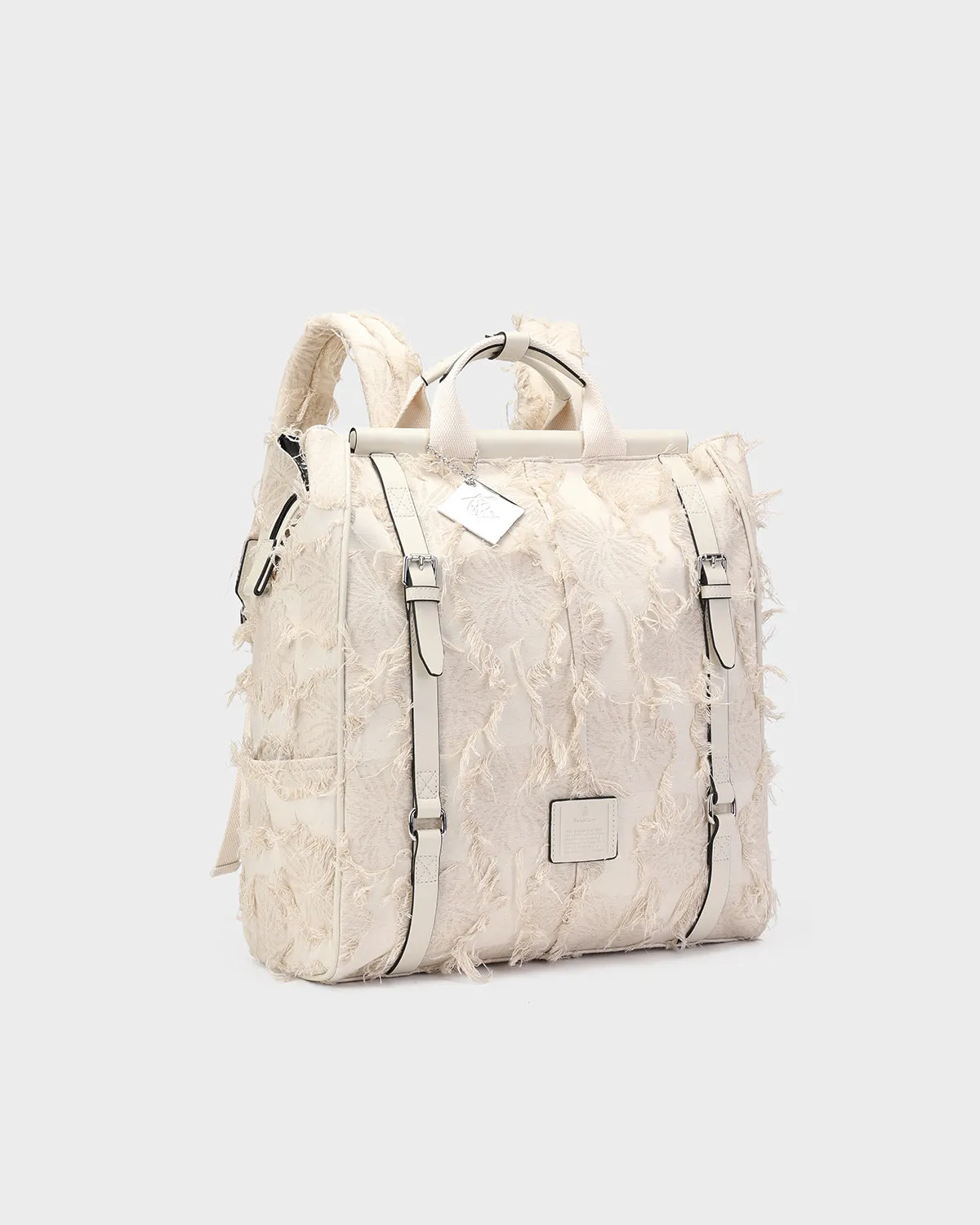 Mummy Backpack in Cream White