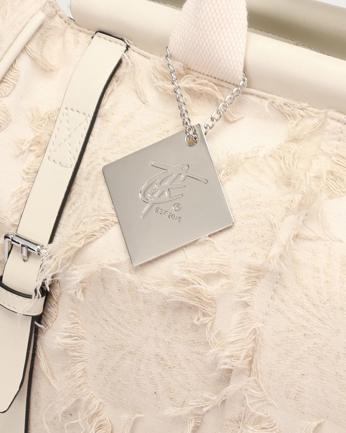 Mummy Backpack in Cream White