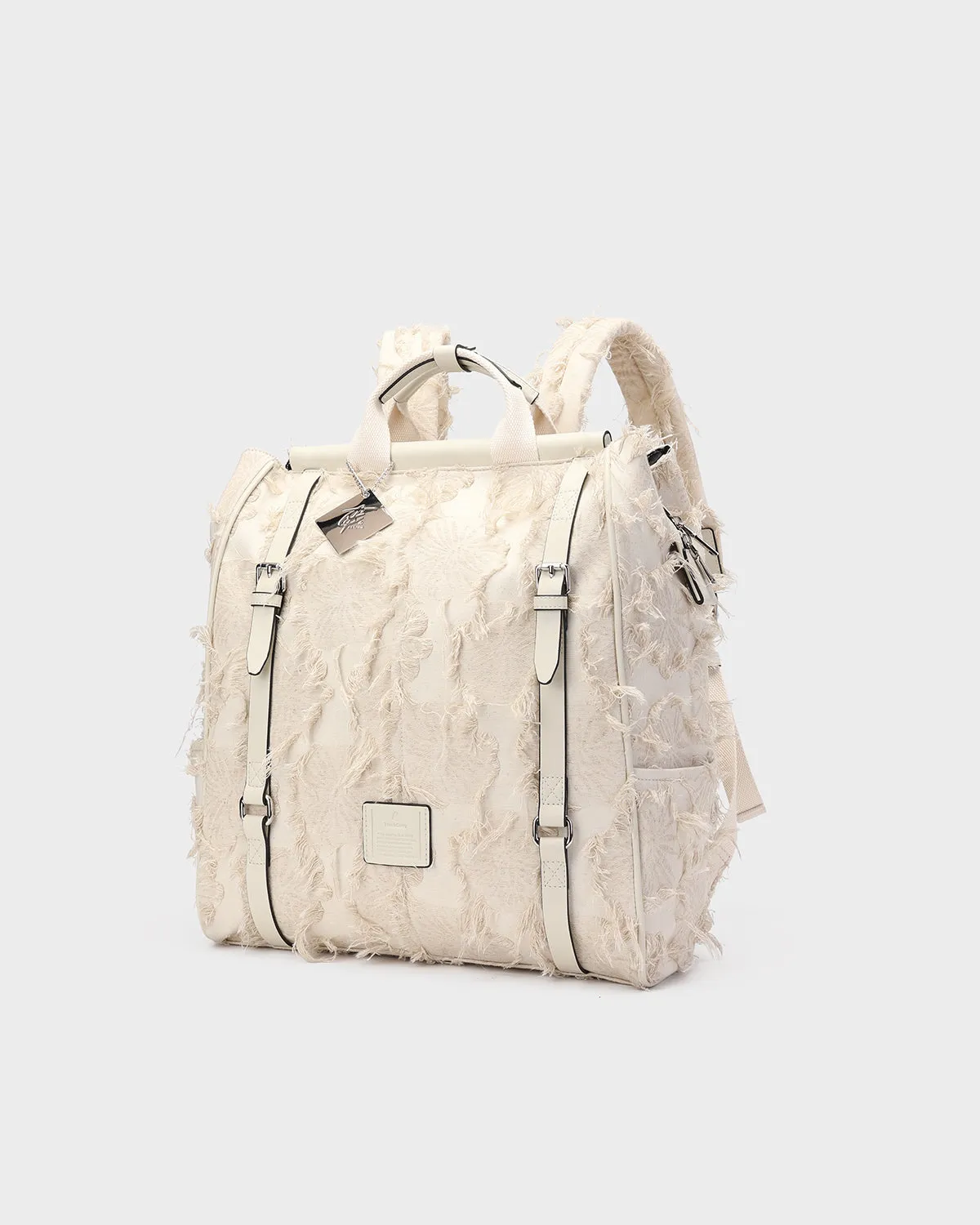 Mummy Backpack in Cream White