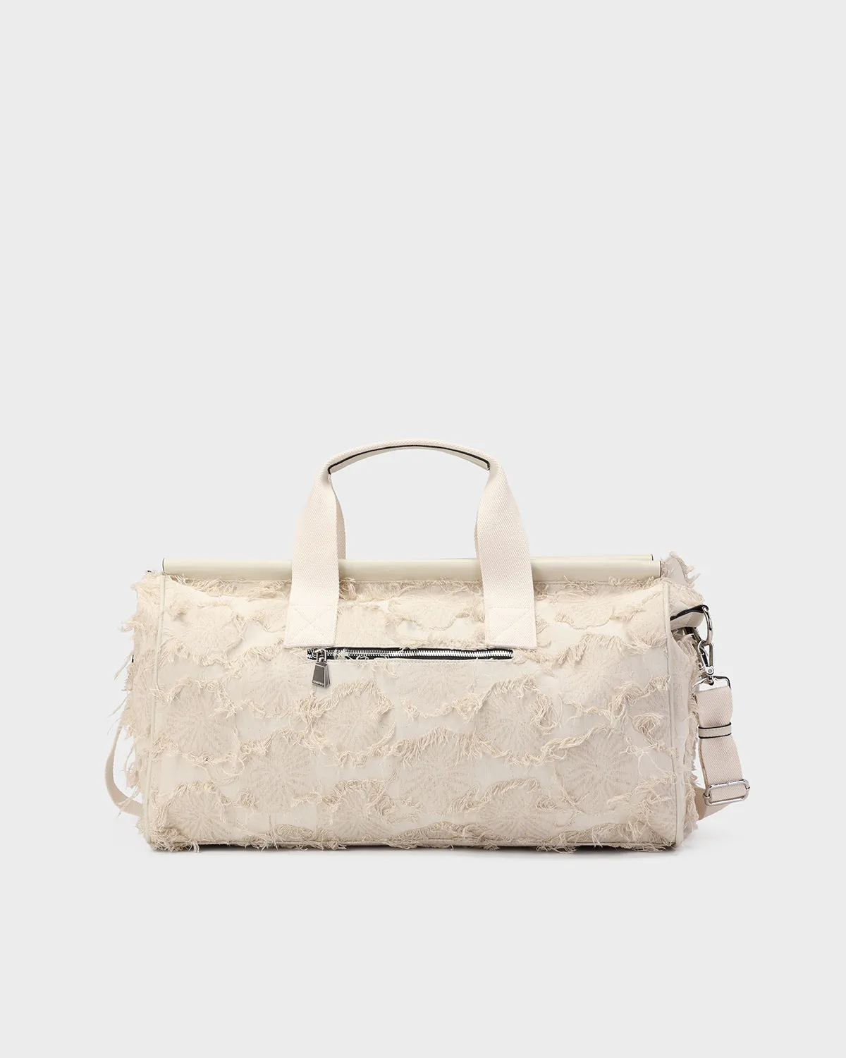 Mummy Duffle Bag in Cream White