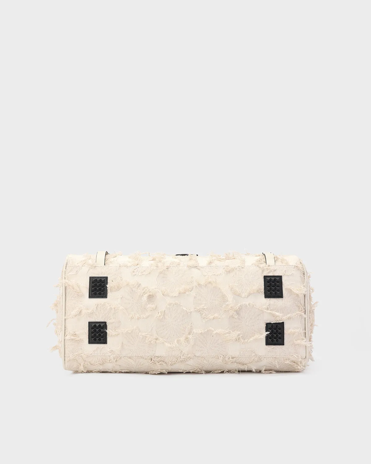 Mummy Duffle Bag in Cream White