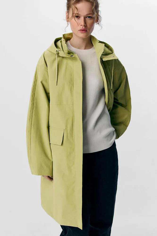 Object Mosstone Wide Raincoat
