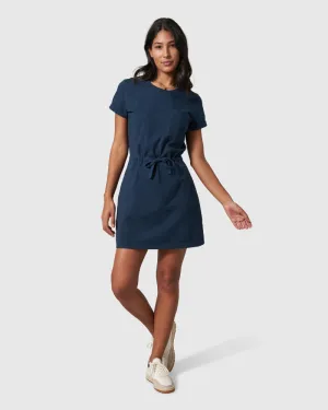Organic Cotton Knitted Tee Shirt Dress