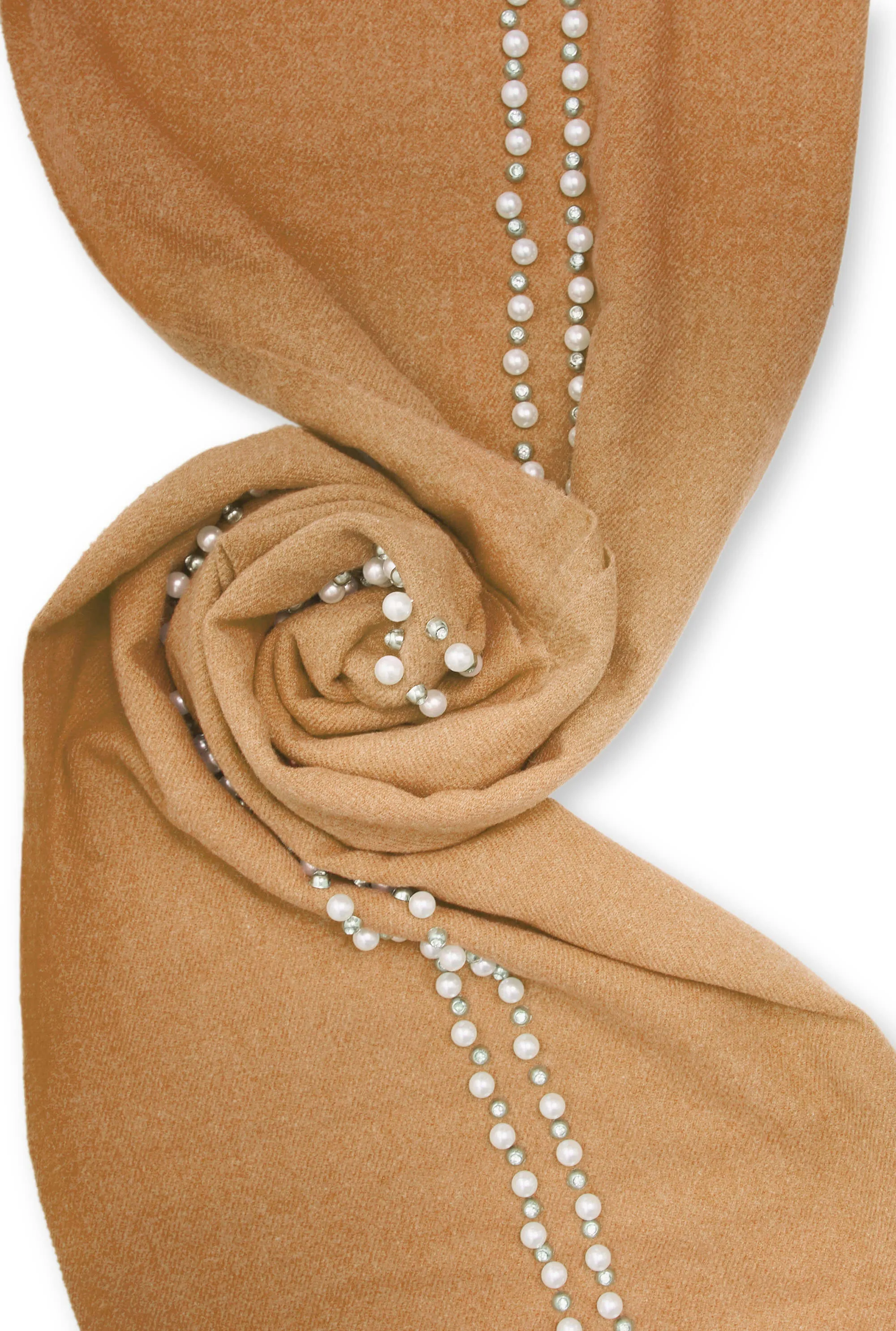 Pearl Camel Scarf
