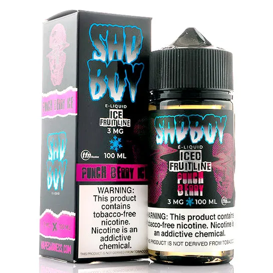 Punch Berry Ice - Sadboy E-Juice (100 ml)