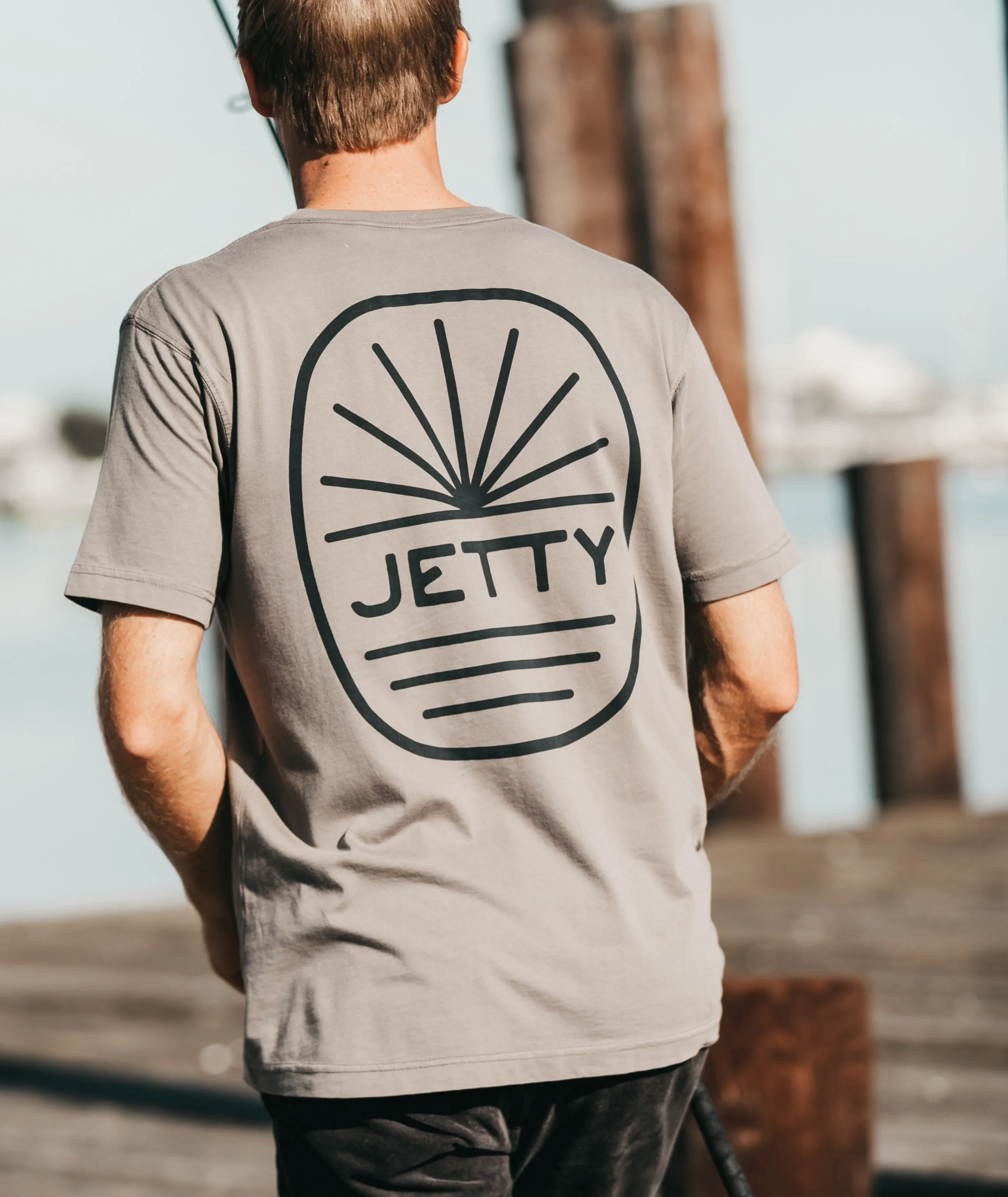 Rays Tee - Grey
