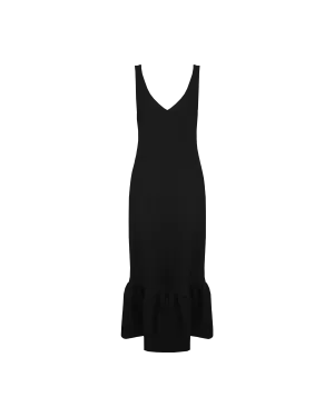 ROBIN PUFF DRESS BLACK