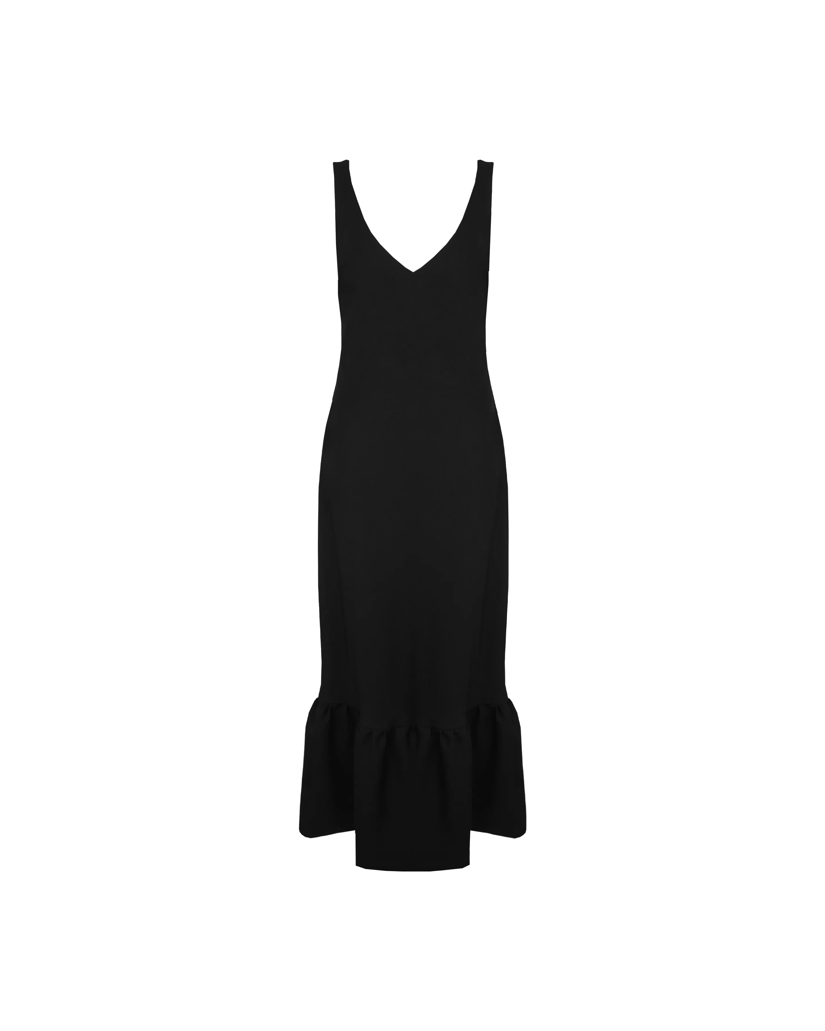 ROBIN PUFF DRESS BLACK