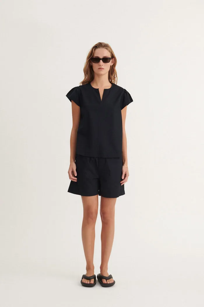 Silje SS Top - Black