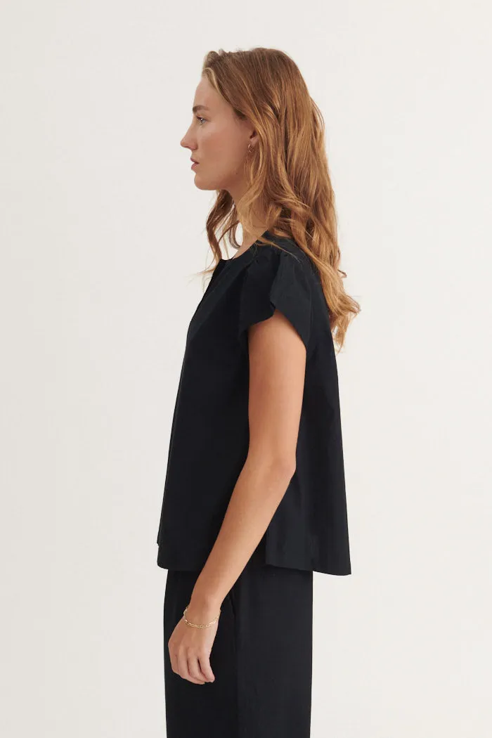 Silje SS Top - Black